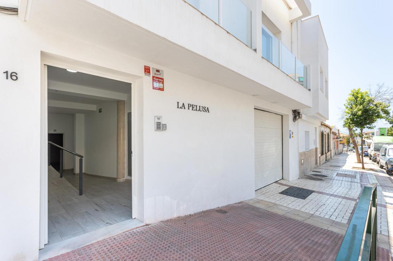 Apartamentos La Pelusa Málaga Eksteriør billede